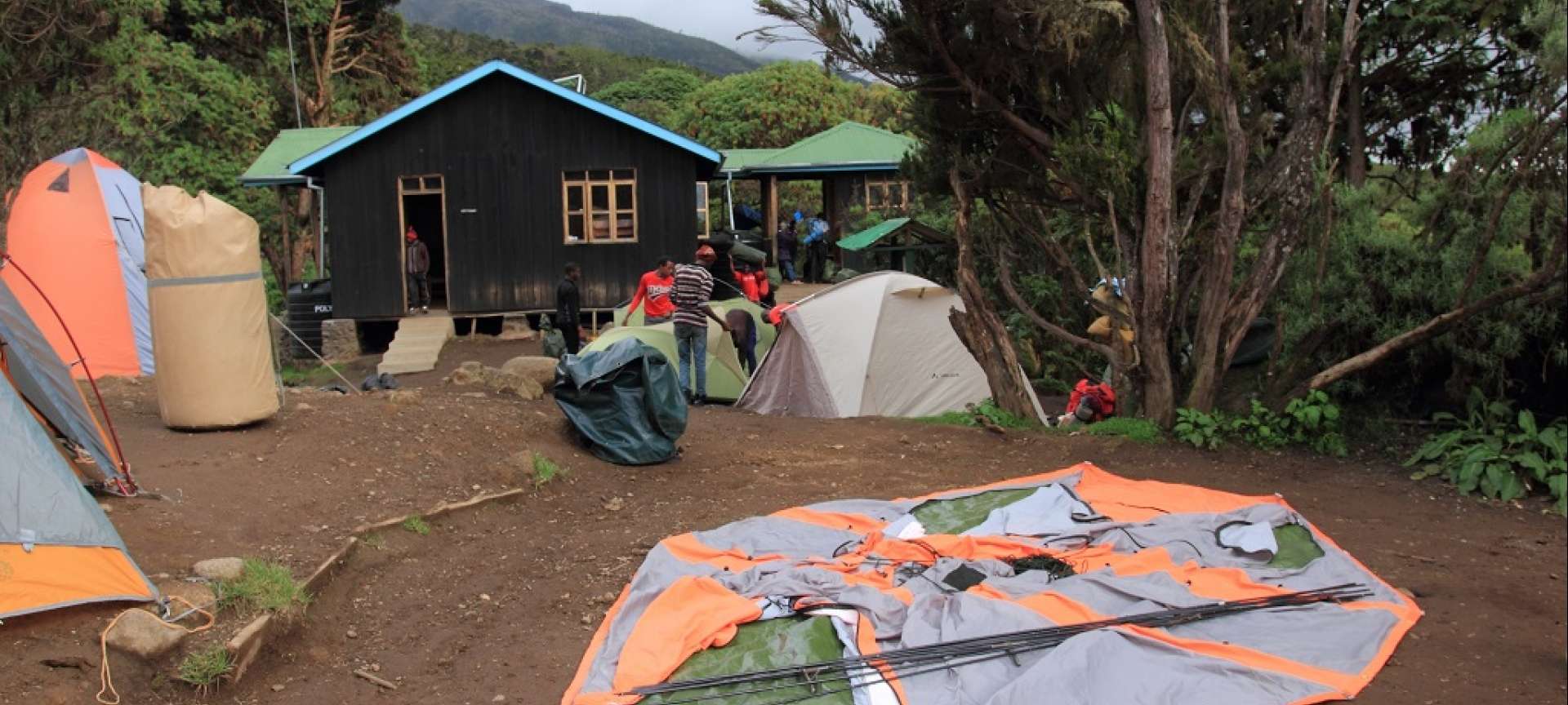Mweka Camp 小屋
